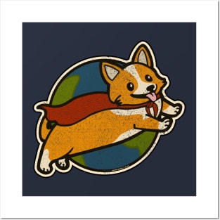 Corgi Posters and Art